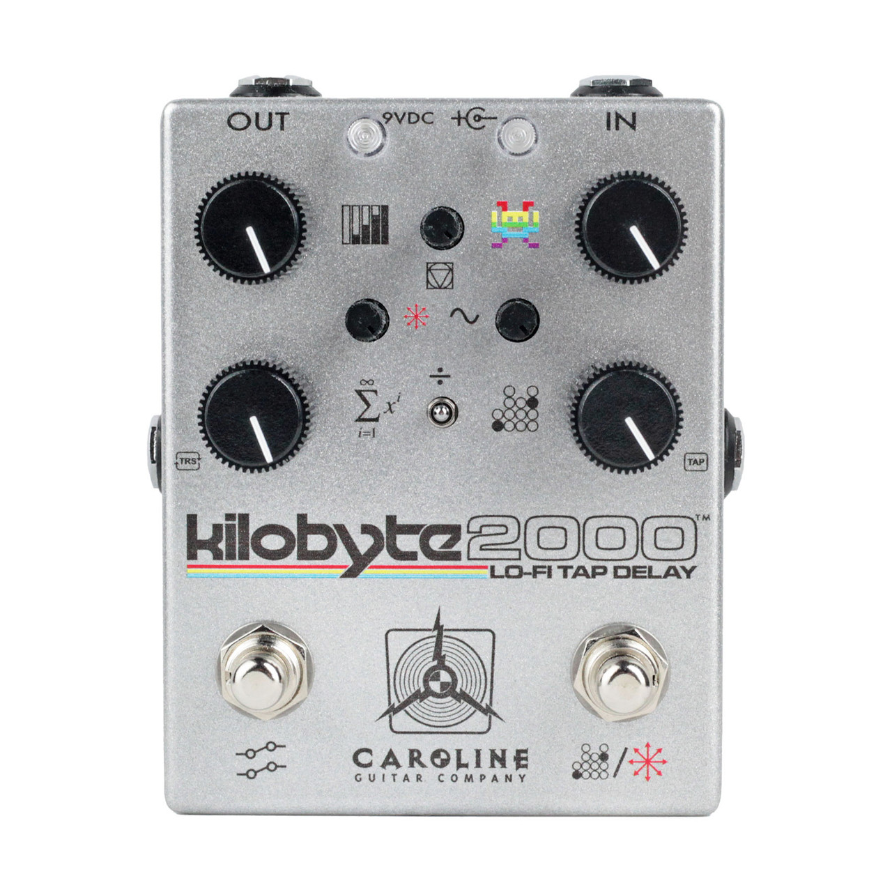 Caroline Kilobyte 2000 Lo-Fi Tap Delay Pedal | Cream City Music