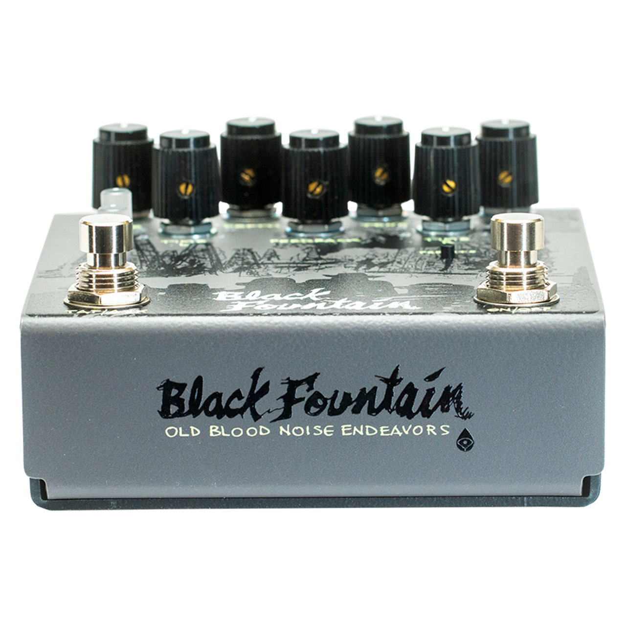 Old Blood Noise Endeavors Black Fountain Stereo Delay Pedal