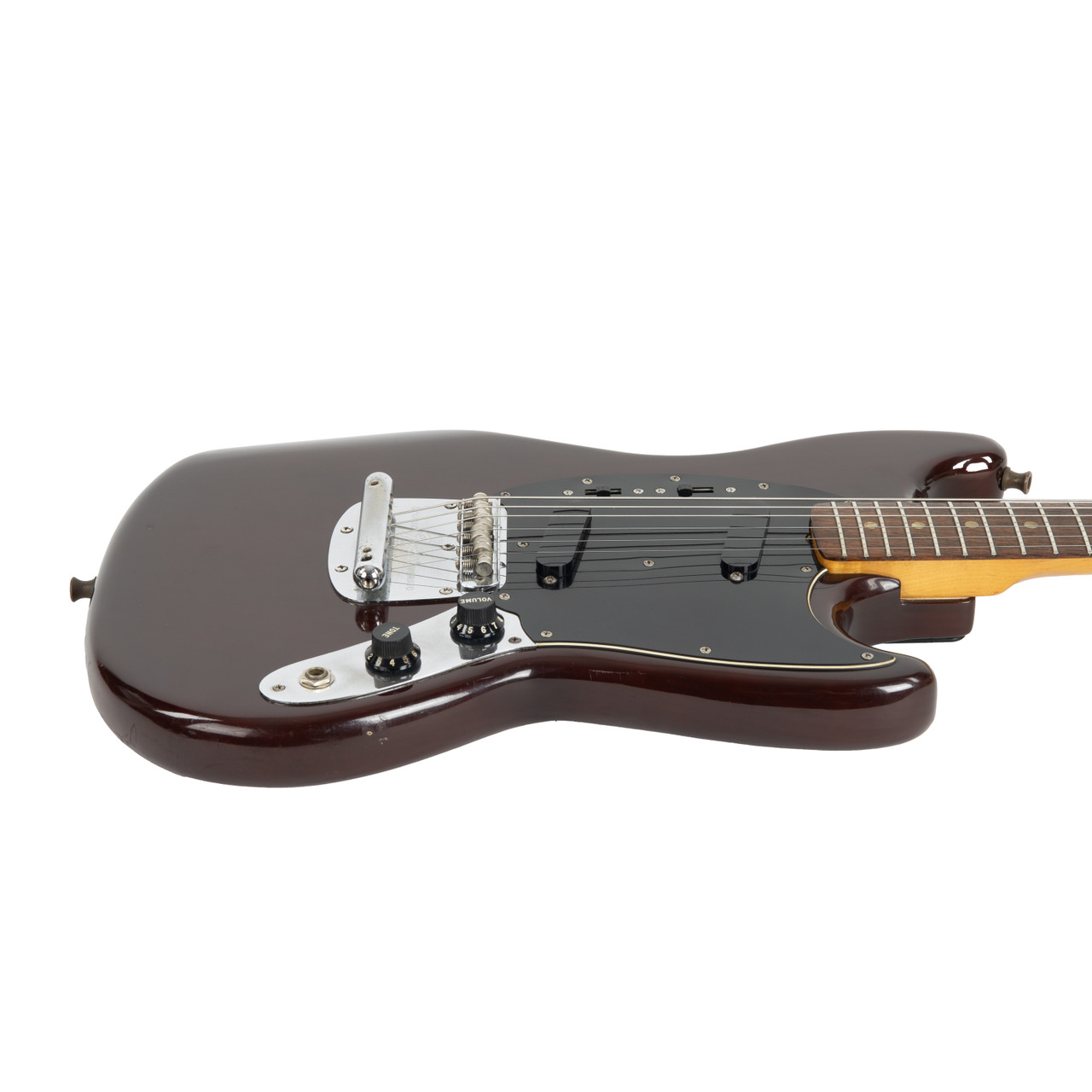 Vintage Fender Mustang Wine Red 1978 | Cream City Music