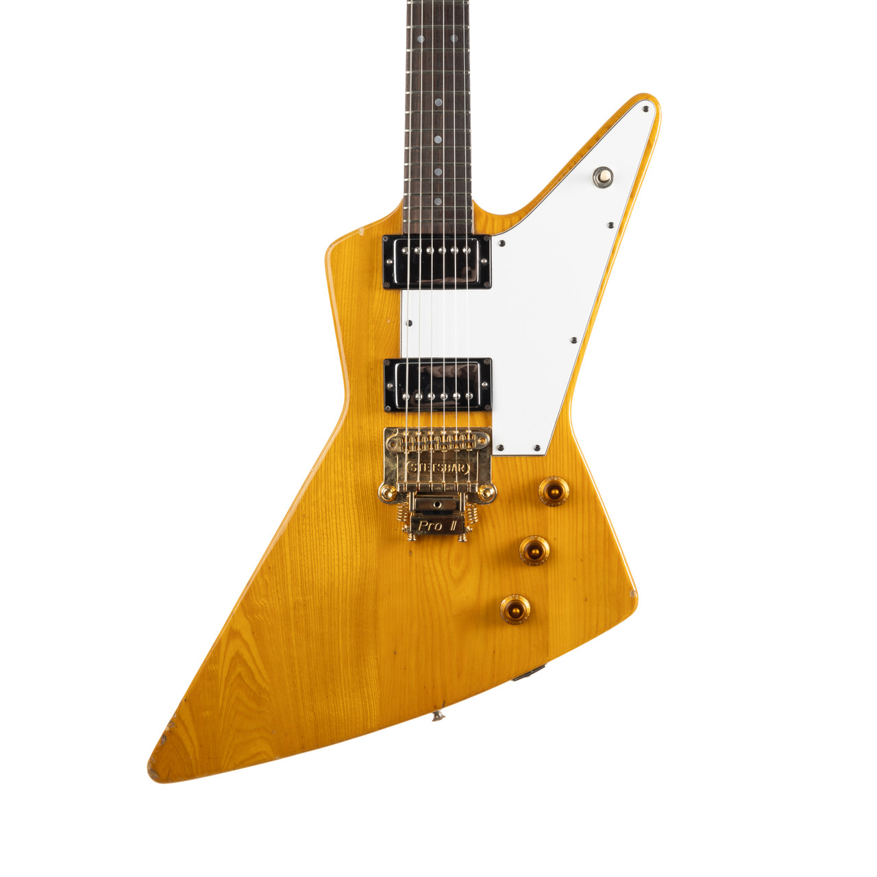Vintage Ibanez Model 2459 Destroyer Korina Natural 1977 | Cream