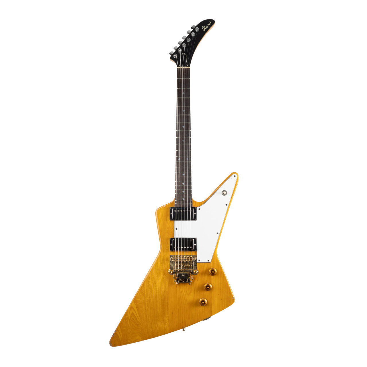 Vintage Ibanez Model 2459 Destroyer Korina Natural 1977 | Cream