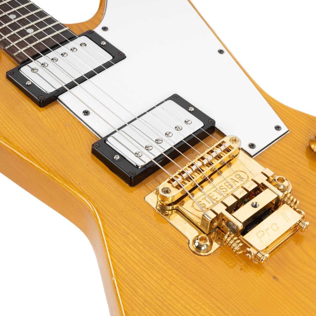 Vintage Ibanez Model 2459 Destroyer Korina Natural 1977 | Cream
