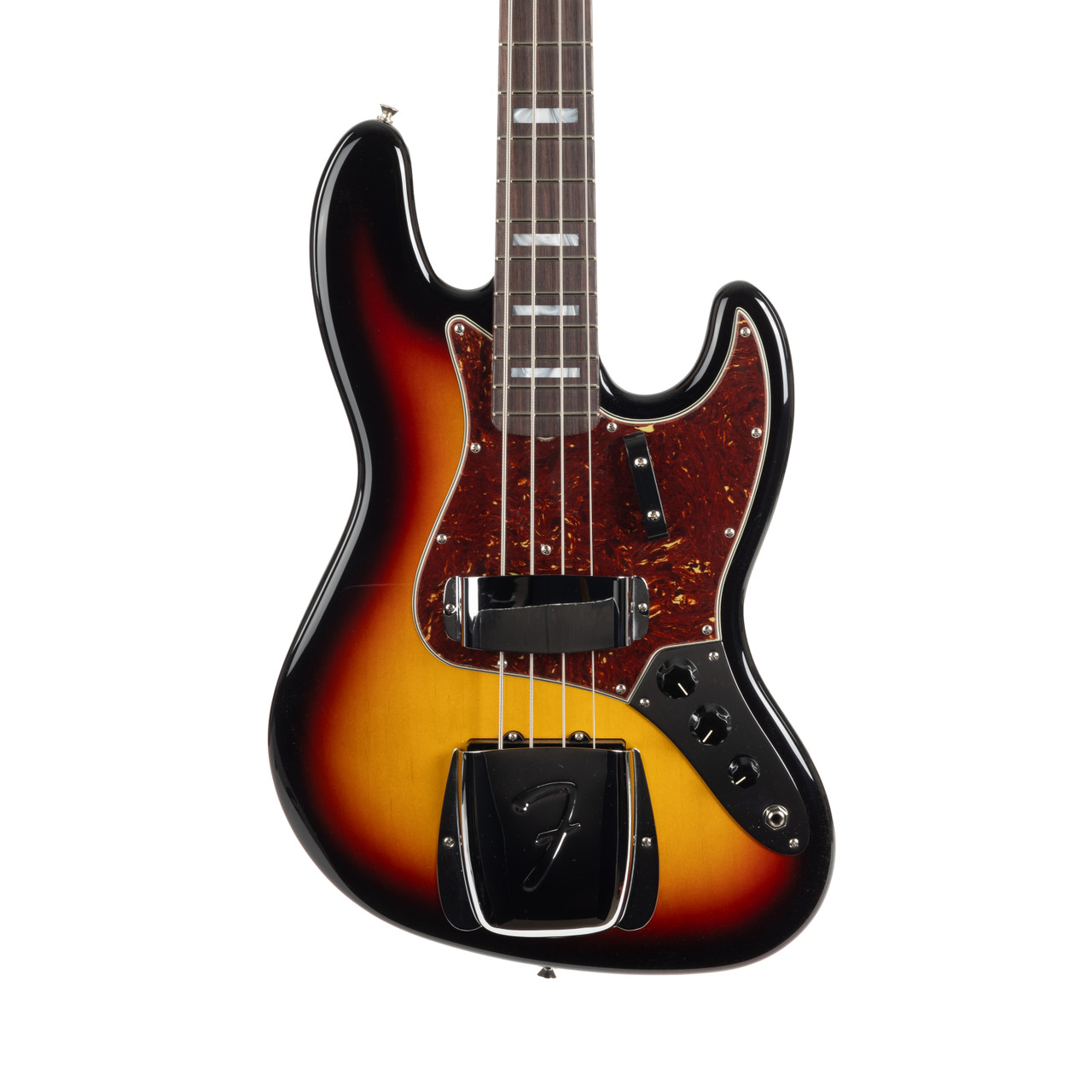 Fender Custom Shop 1966 Jazz Bass NOS Rosewood - 3 Tone Sunburst