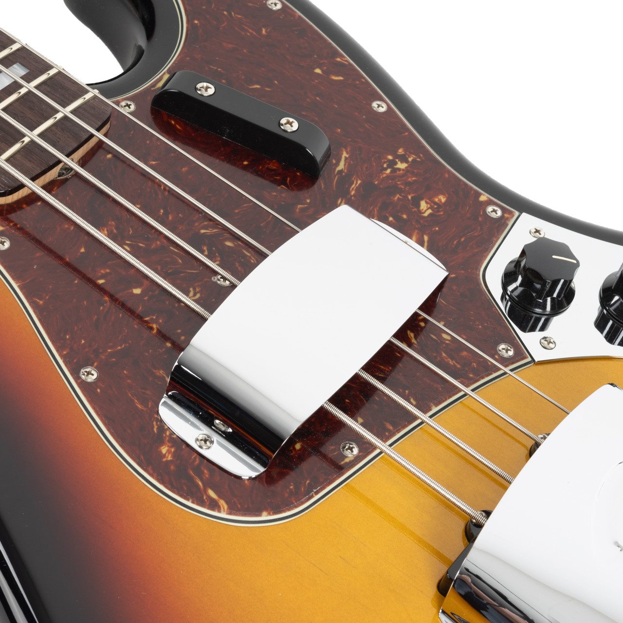 Fender Custom Shop 1966 Jazz Bass NOS Rosewood - 3 Tone Sunburst