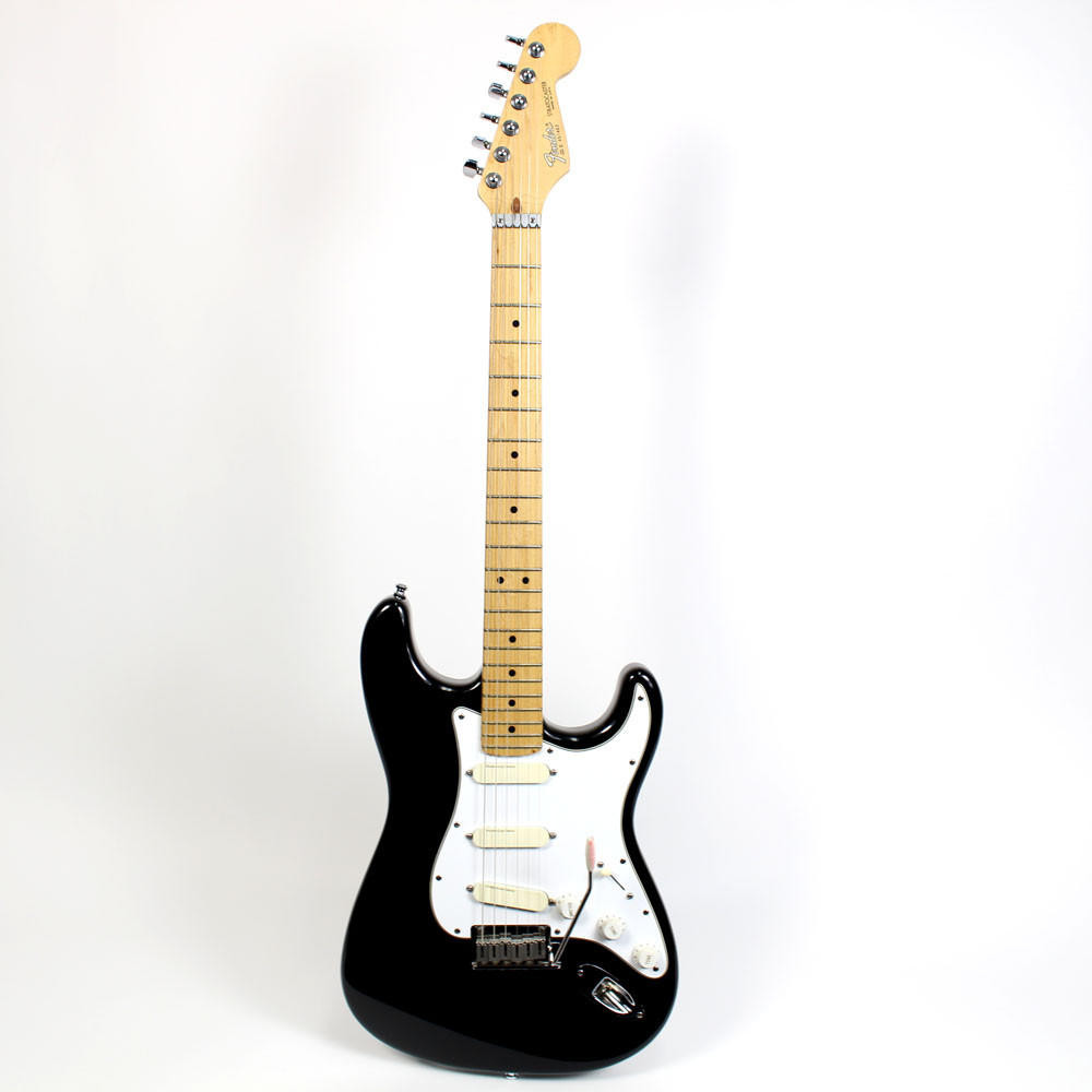 1988 Fender Stratocaster Plus Electric Guitar in Black Finish
