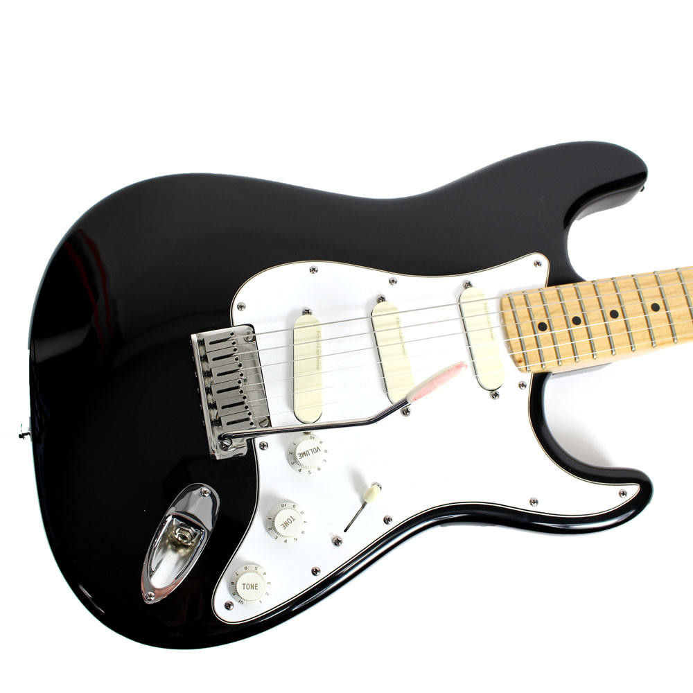 1988 Fender Stratocaster Plus Electric Guitar in Black Finish