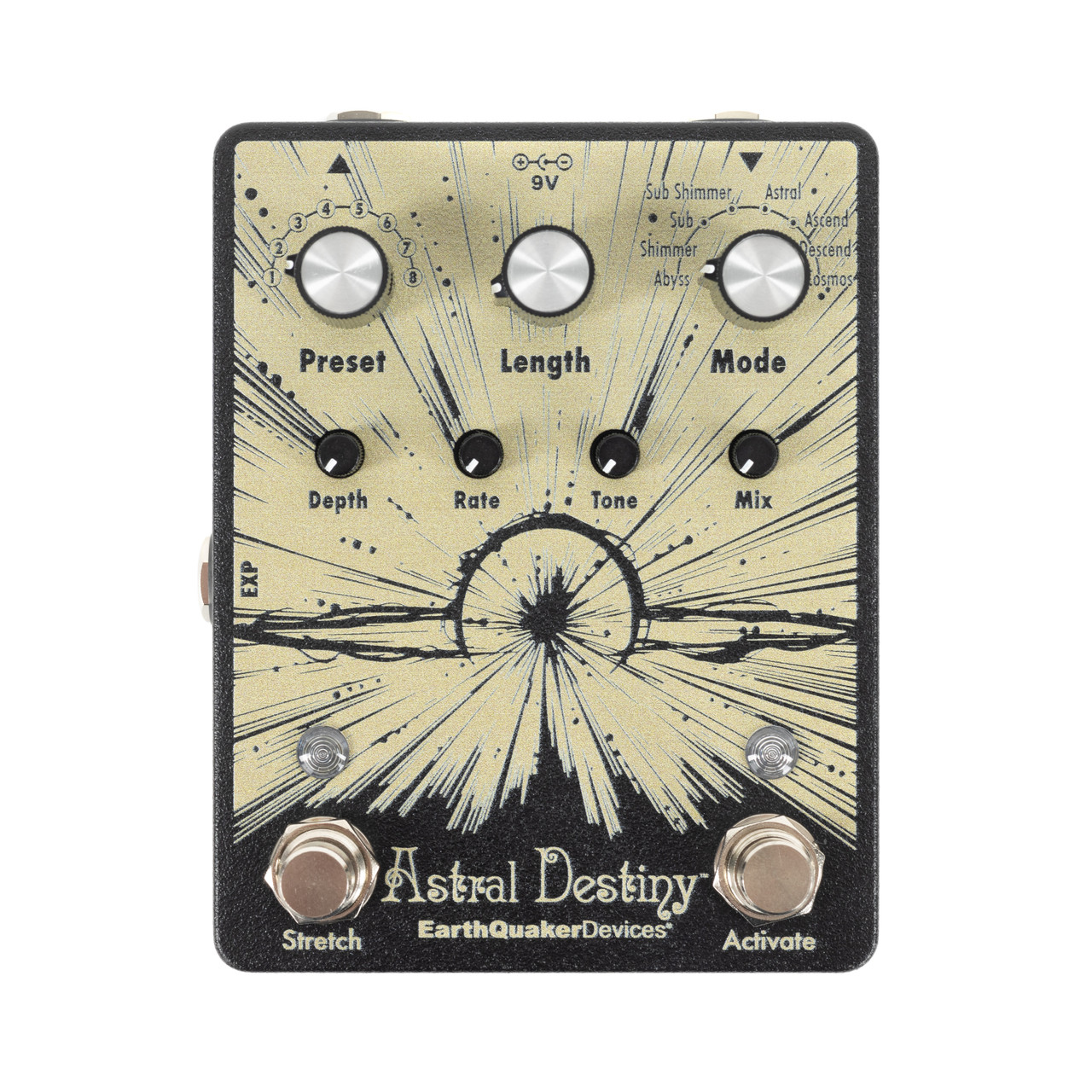 Earthquaker Devices Astral Destiny Octave Reverb - Limited Black Earthquaker Devices Astral Destiny Octave Reverb - Limited Black