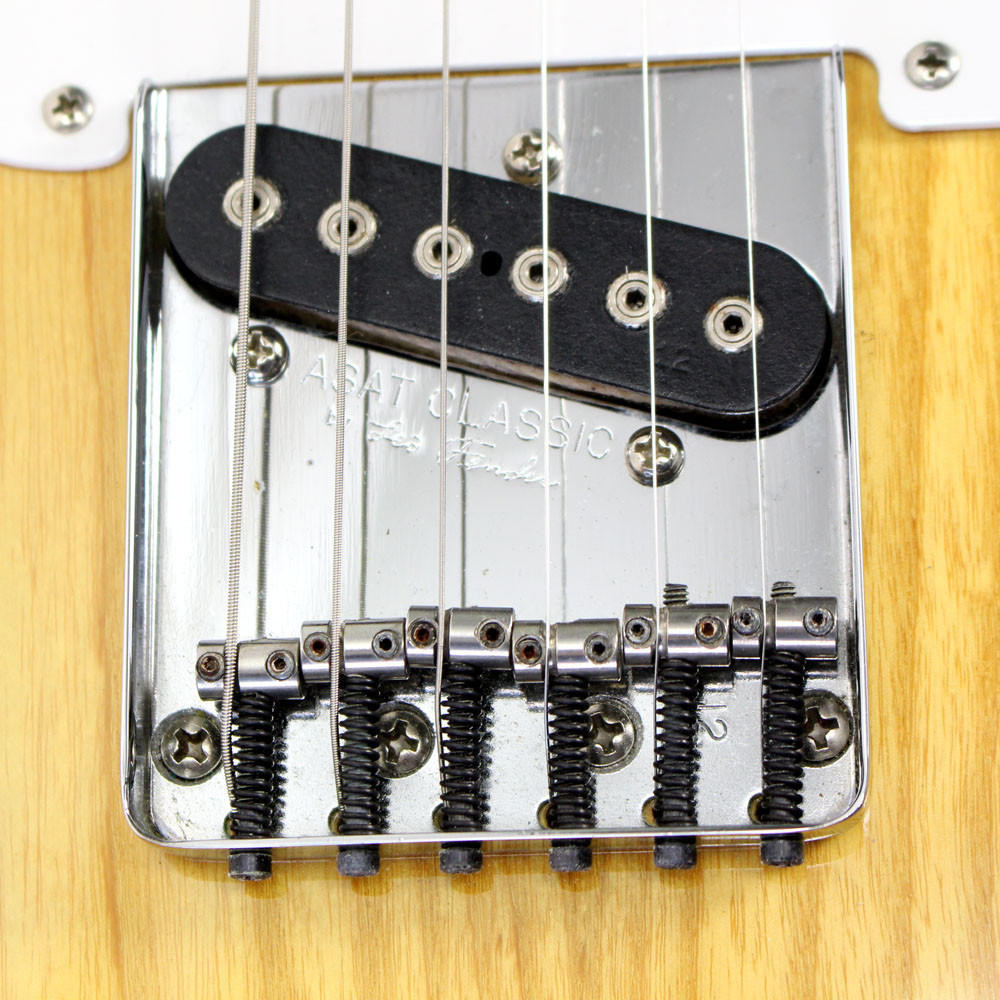 1992 USA Made G&L ASAT Classic Electric Guitar in Natural Finish