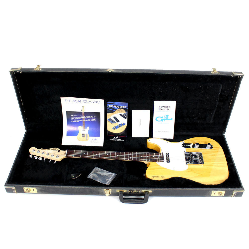 1992 USA Made G&L ASAT Classic Electric Guitar in Natural Finish