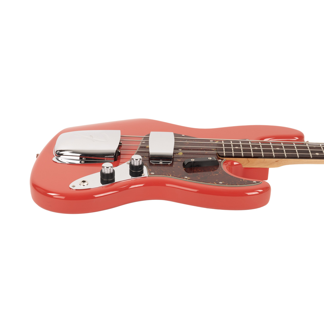 Used Fender Custom Shop 1960 Jazz Bass NOS Rosewood - Fiesta Red