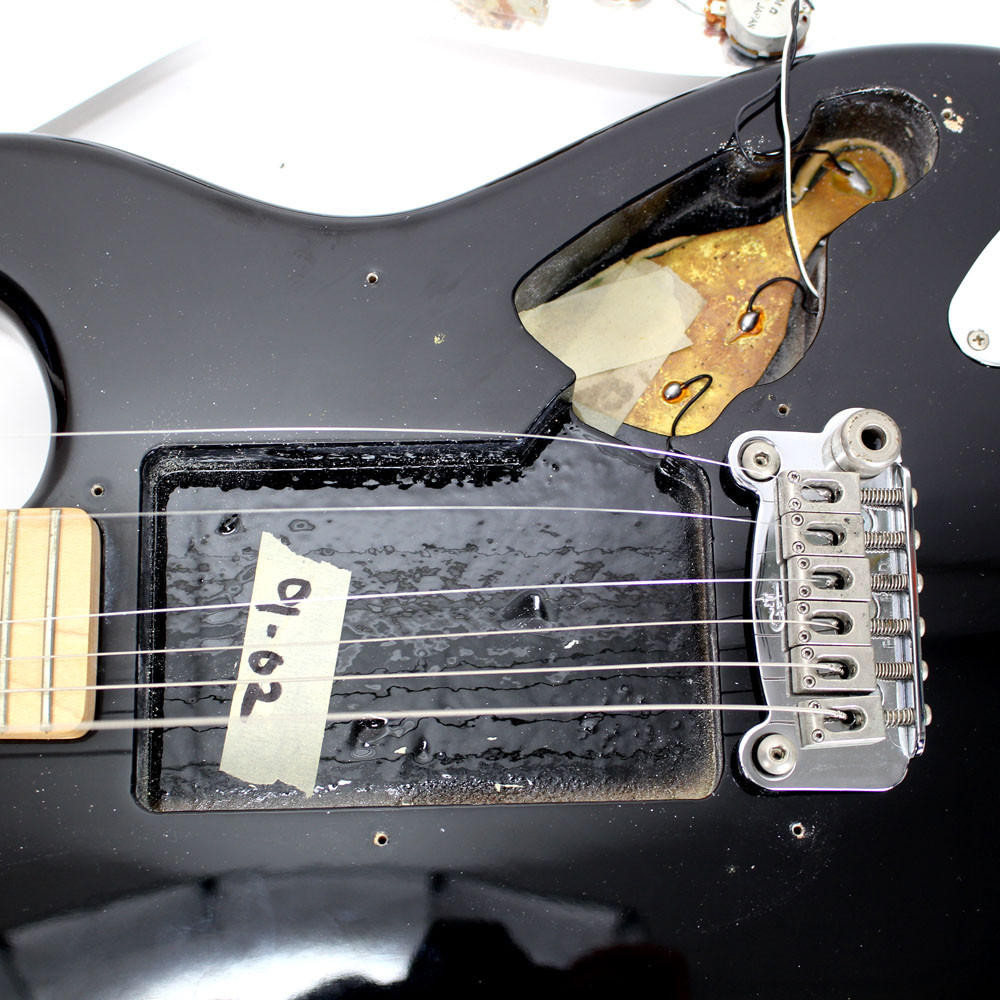 1993 USA Made G&L Legacy Special Electric Guitar in Black Finish