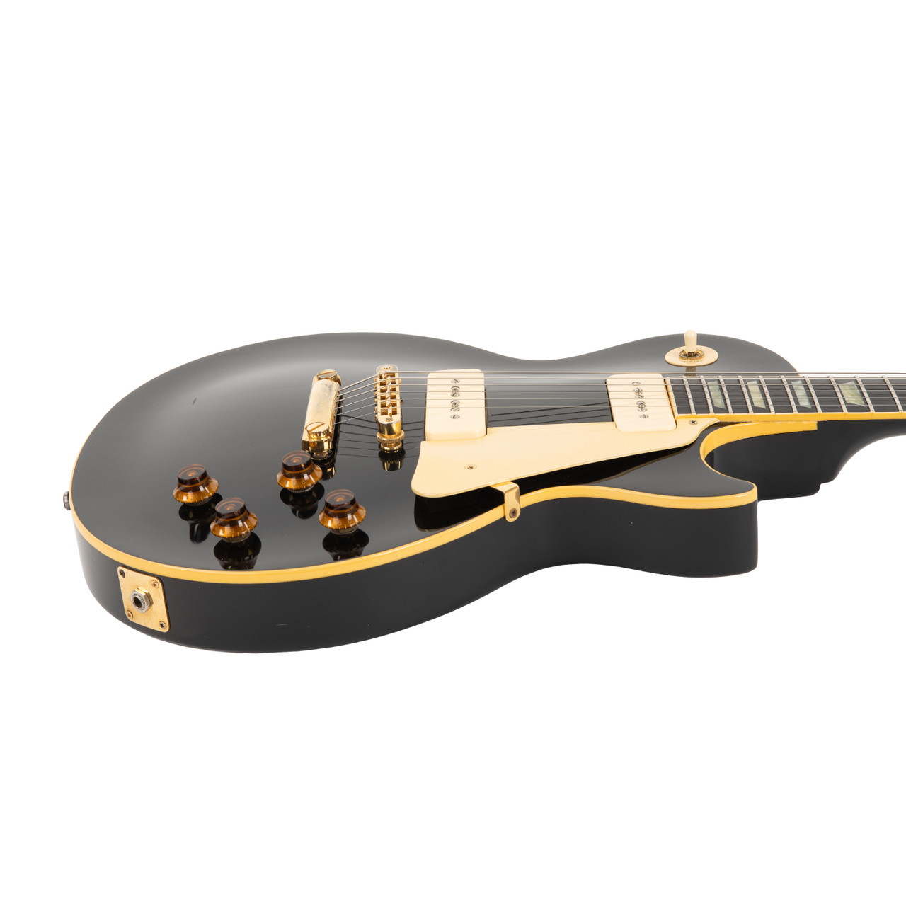 Used Gibson 40th Anniversary Les Paul Ebony 1991 | Cream City Music