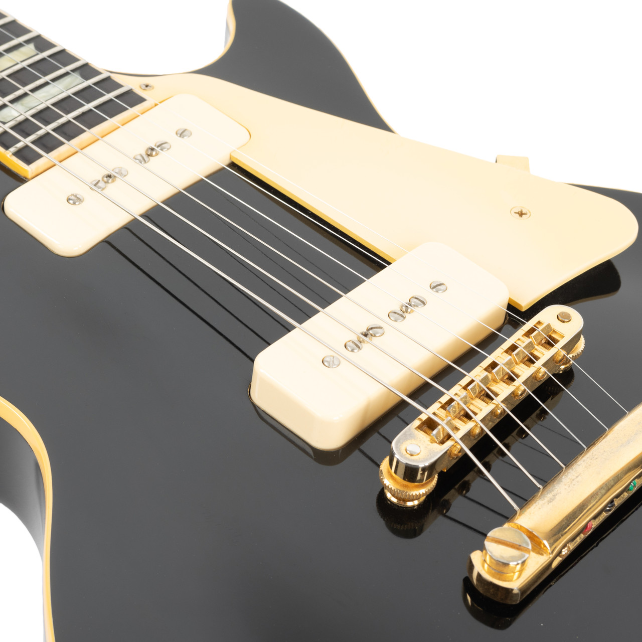 Used Gibson 40th Anniversary Les Paul Ebony 1991 | Cream City Music