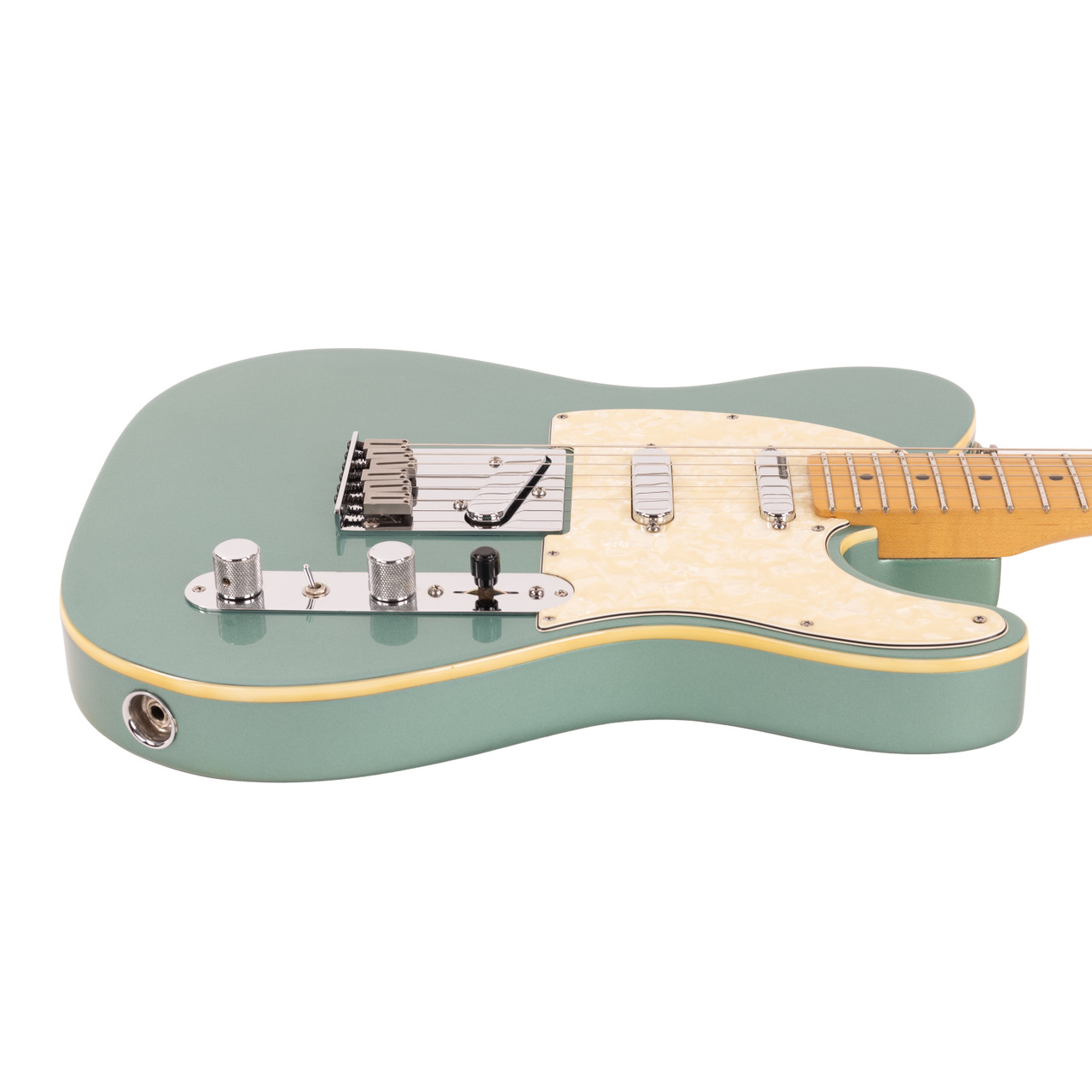 Used Fender Telecaster Plus V2 Teal Green Metallic 1997 | Cream