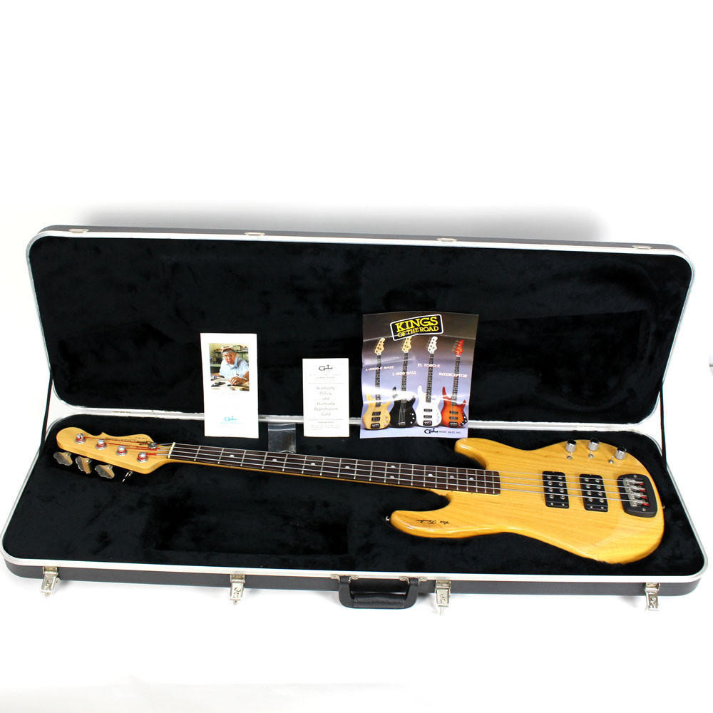 1992 G&L USA Made L-2000 Electric Bass Guitar in Natural Finish