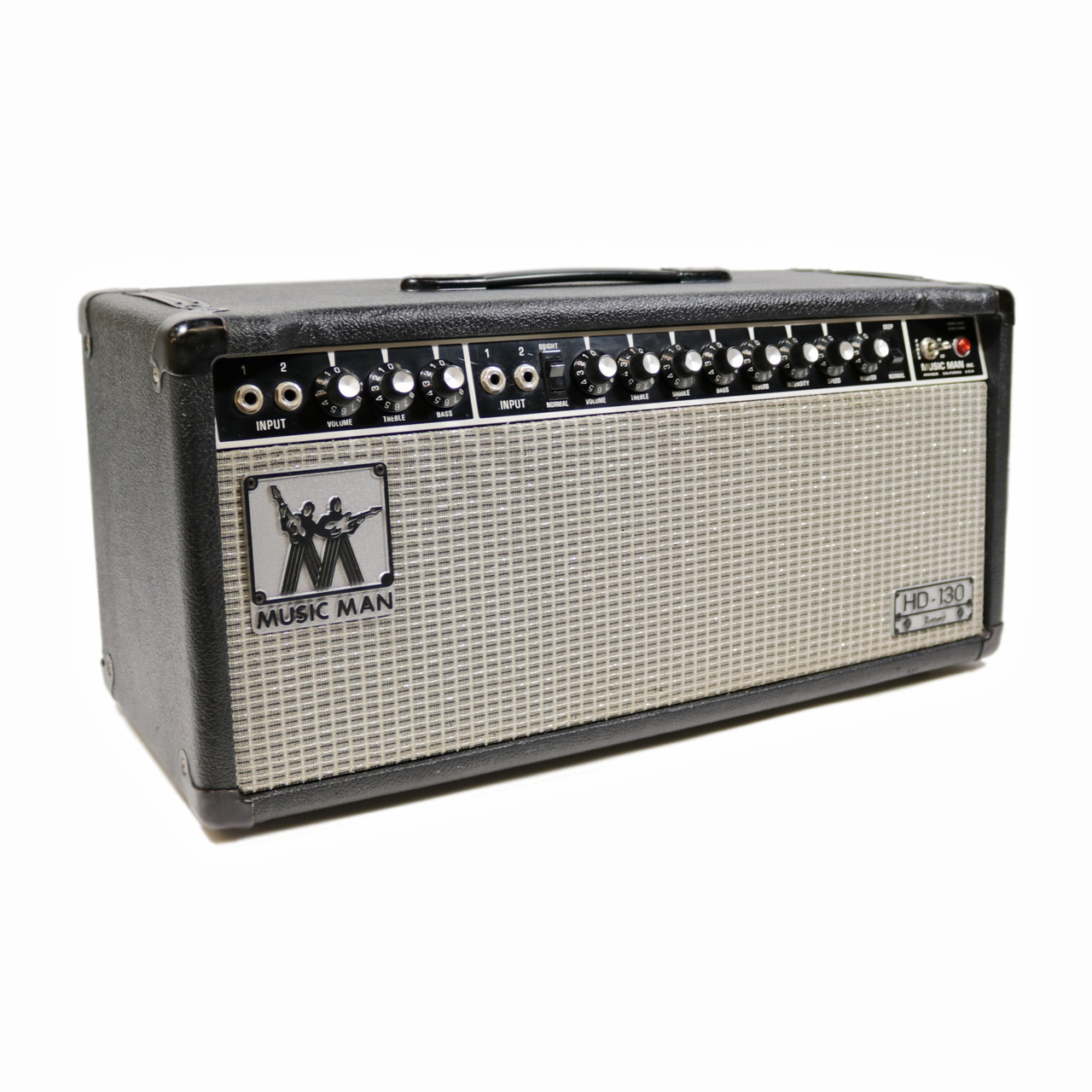 Vintage Music Man HD-130 Reverb 130W Tube Amp Head 1979 | Cream
