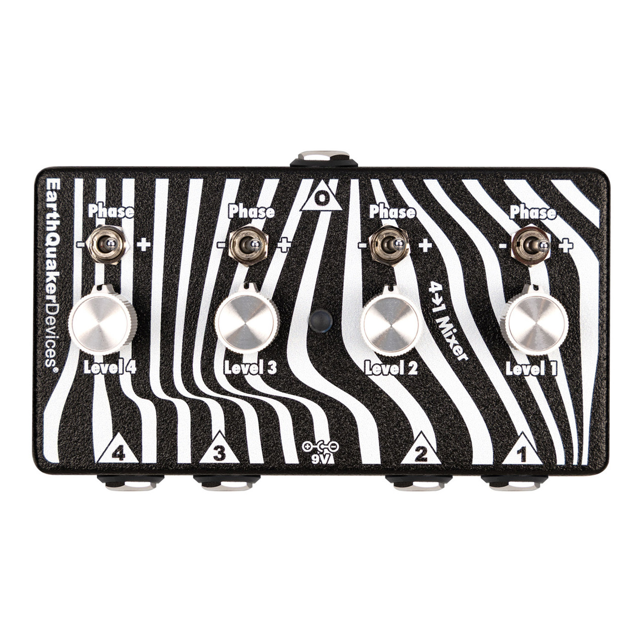 EarthQuaker Devices Utility Series Four to One Mixer Pedal | Cream