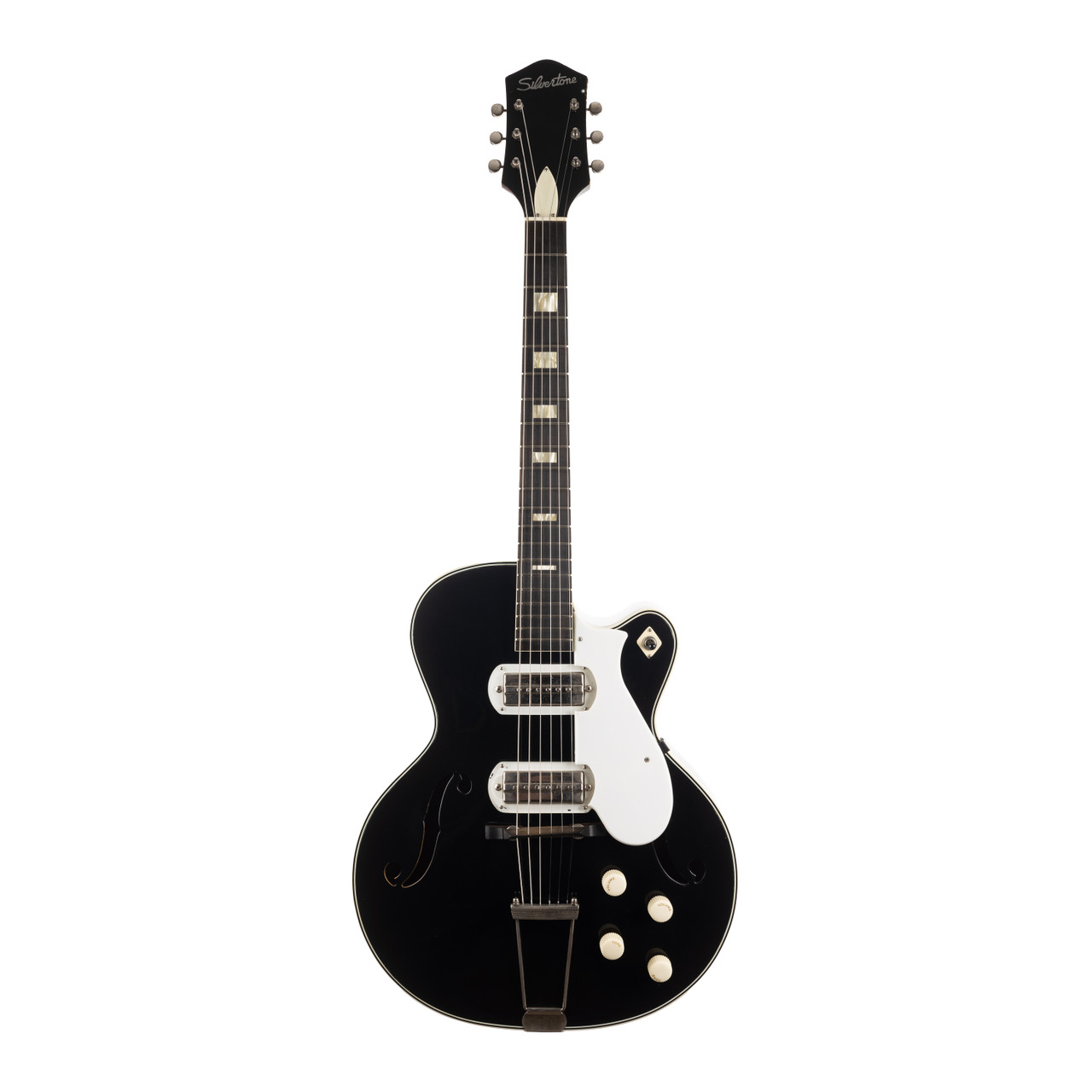 Vintage Silvertone Espanada Black 1960s | Cream City Music
