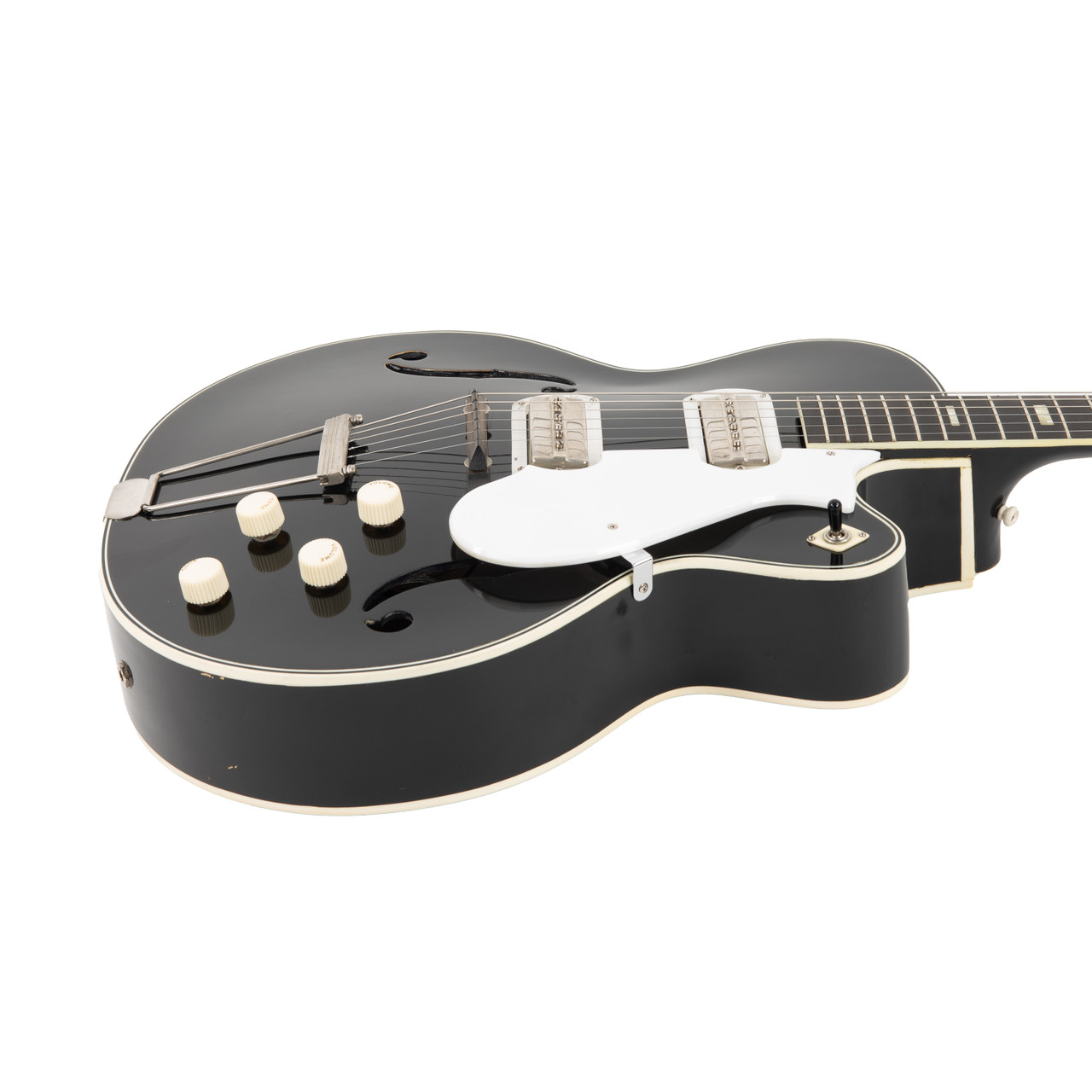 Vintage Silvertone Espanada Black 1960s | Cream City Music
