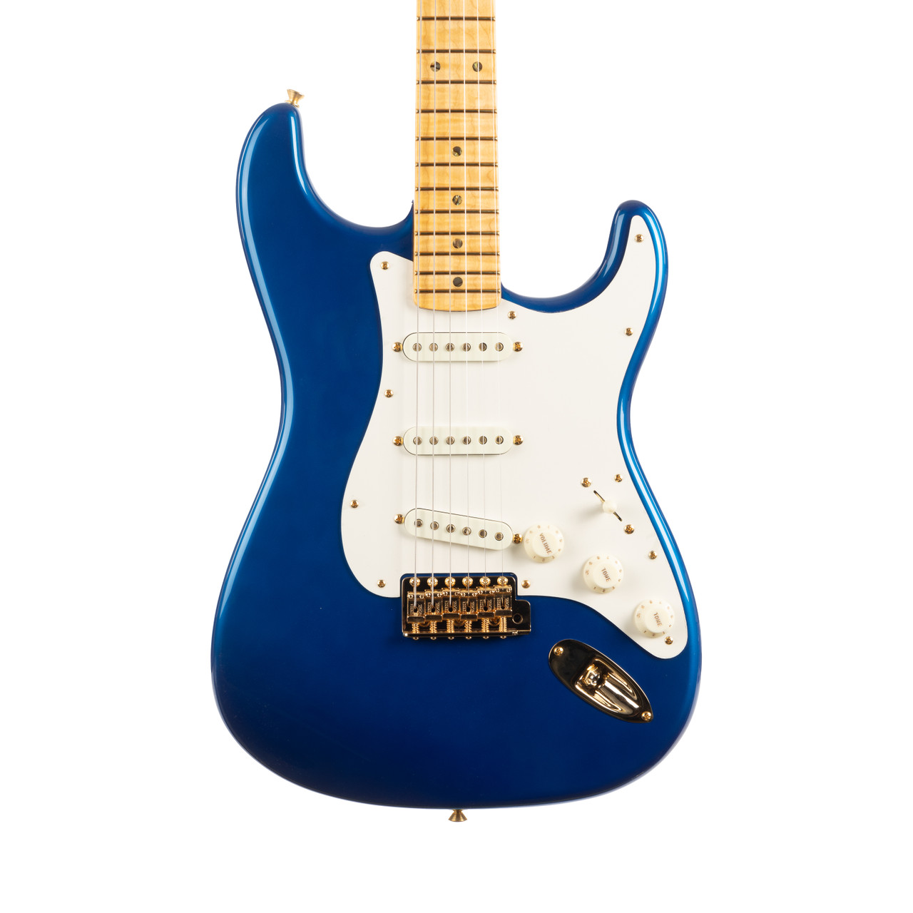 Fender 70th Anniversary Strat - Aged Bright Sapphire Metallic