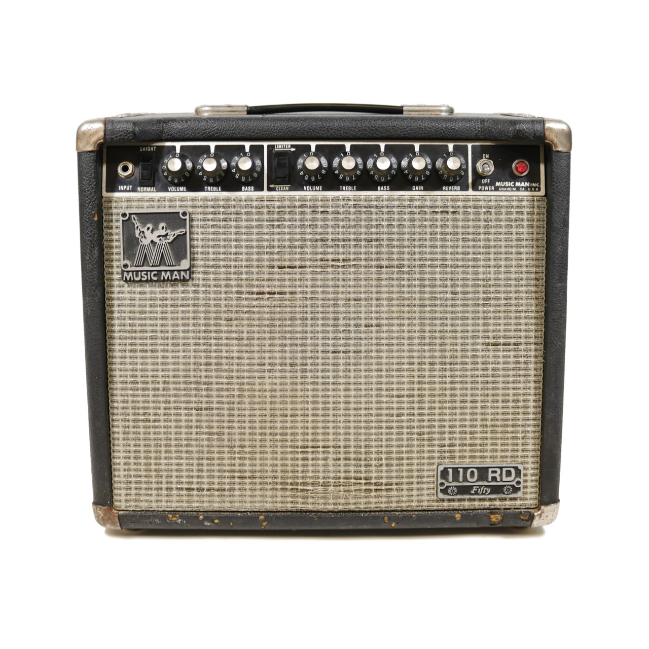 Vintage Music Man 110 RD Fifty 50W 1x10 Tube Combo Amp 1981 