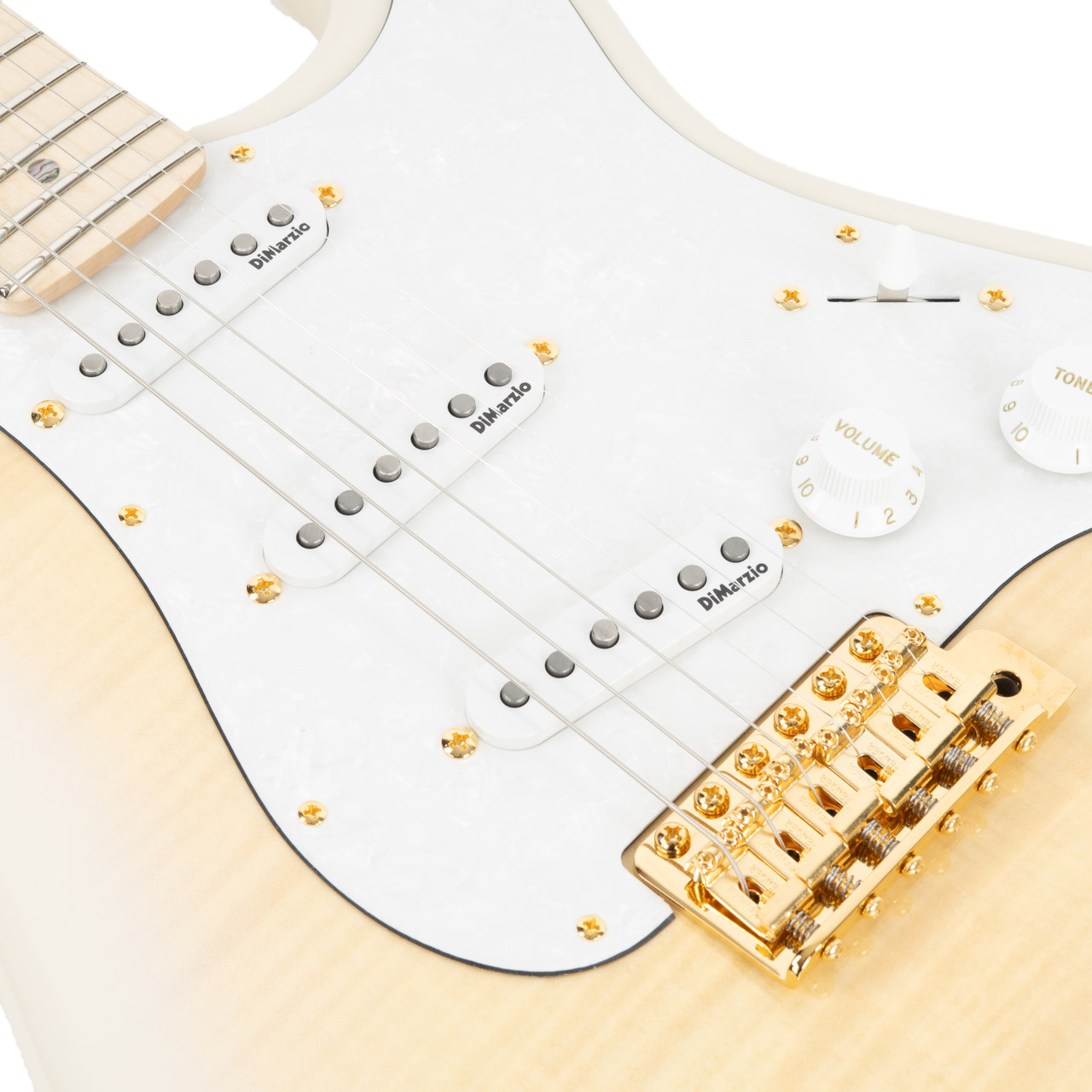 Fender Richie Kotzen Stratocaster Maple - Transparent White Burst