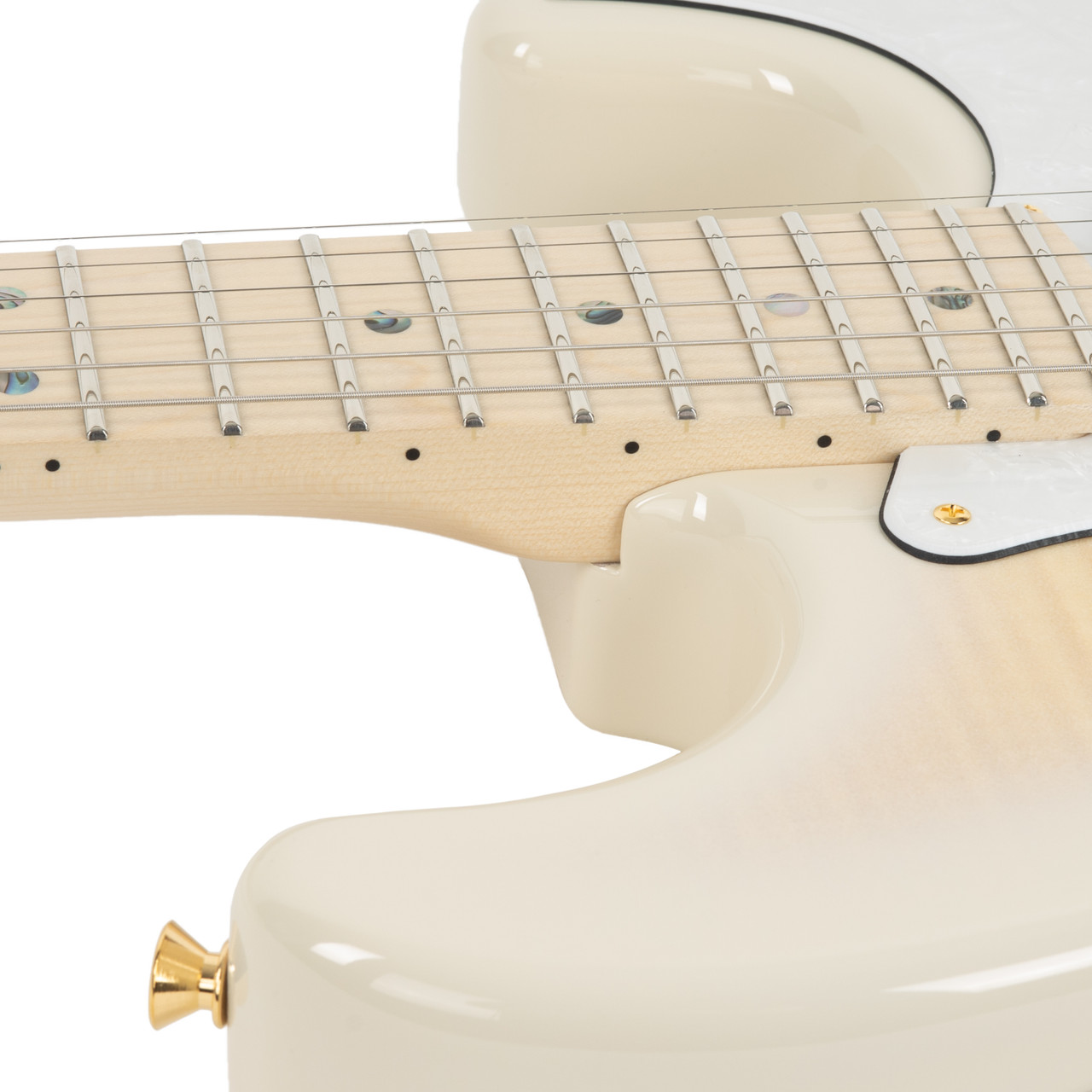 Fender Richie Kotzen Stratocaster Maple - Transparent White Burst