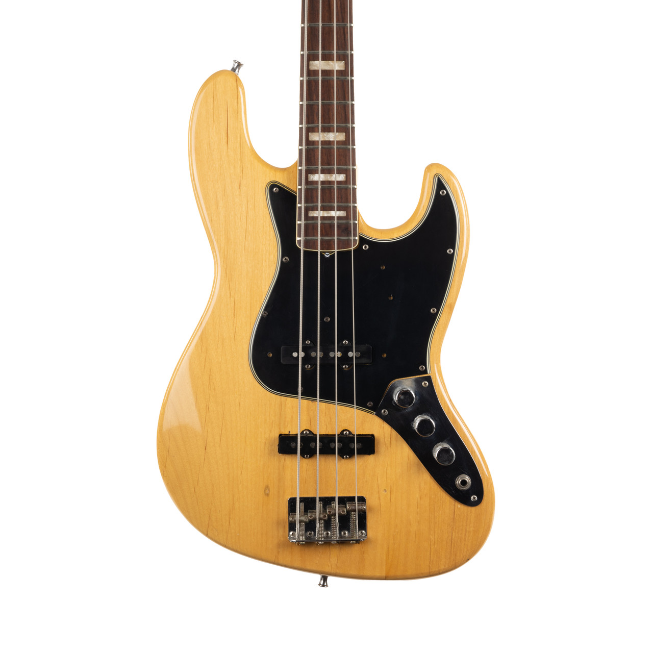 Vintage Fender Jazz Bass Stripped Finish Natural 1966 | Cream City