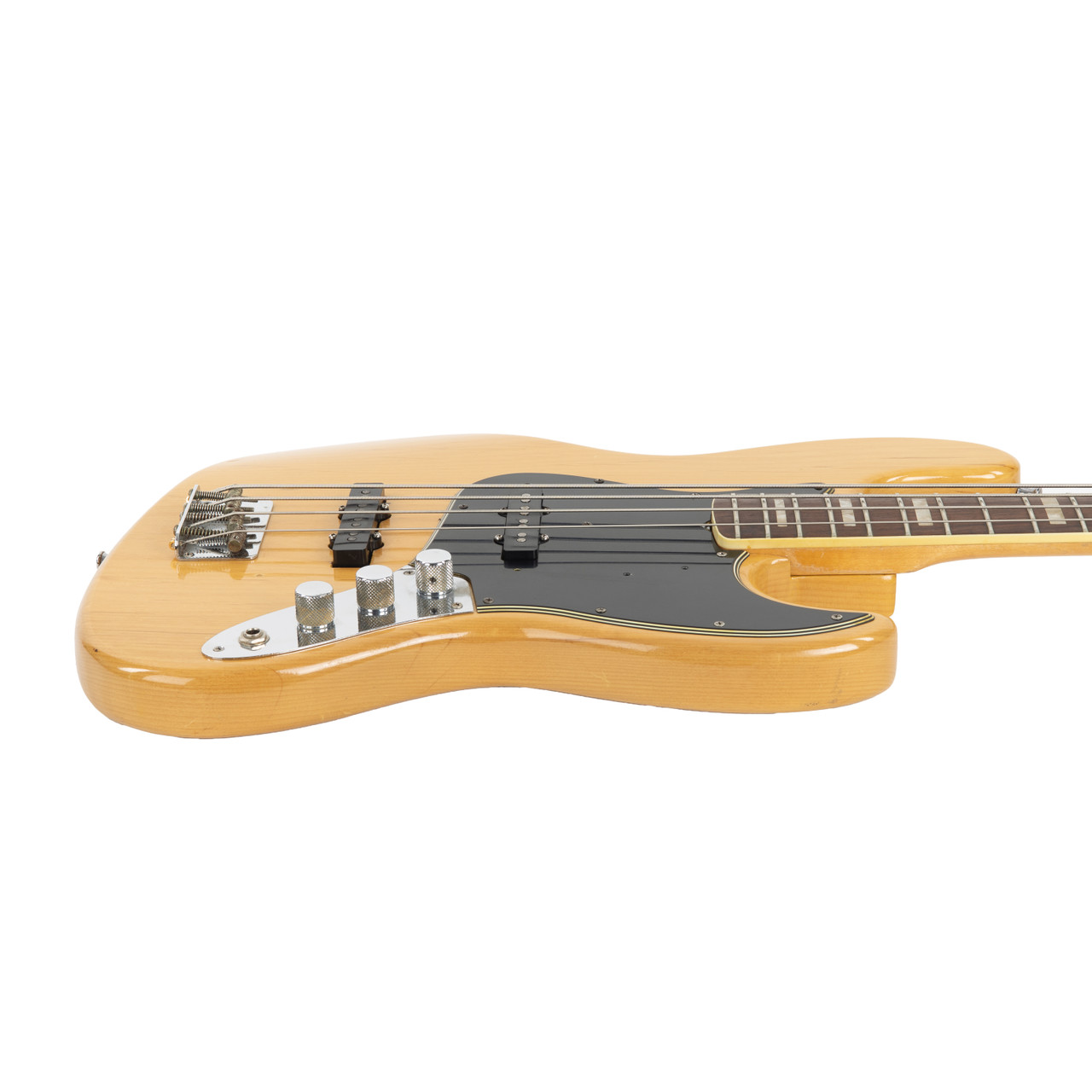 Vintage Fender Jazz Bass Stripped Finish Natural 1966 | Cream City