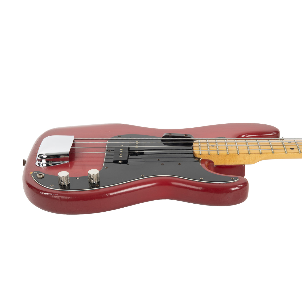 Fender Precision Bass レッド※値段交渉承ります Vintage Fender Precision Bass Wine Red 1979 | Cream City Music