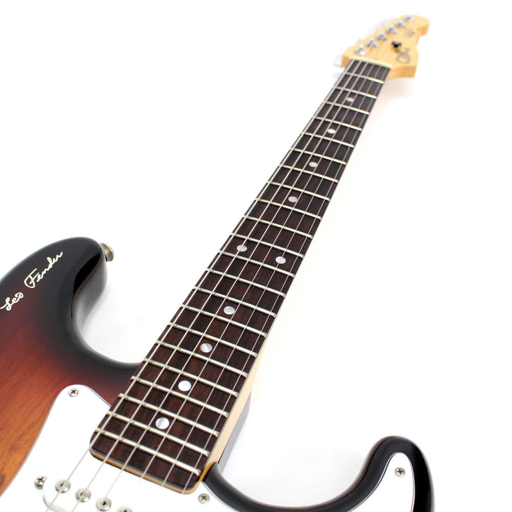 1991 USA Made G&L S-500 Electric Guitar in Sunburst Finish | Cream