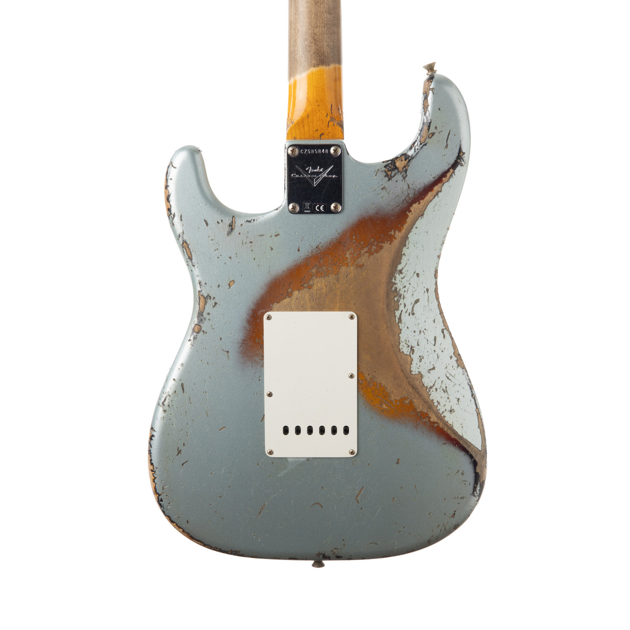 Fender Custom Shop 1965 Stratocaster Relic - Firemist Silver on 3