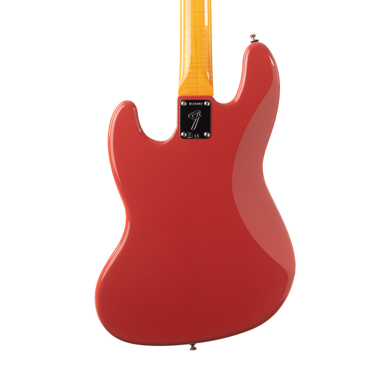 Used Fender Custom Shop 1964 Jazz Bass NOS Fiesta Red 2023 | Cream
