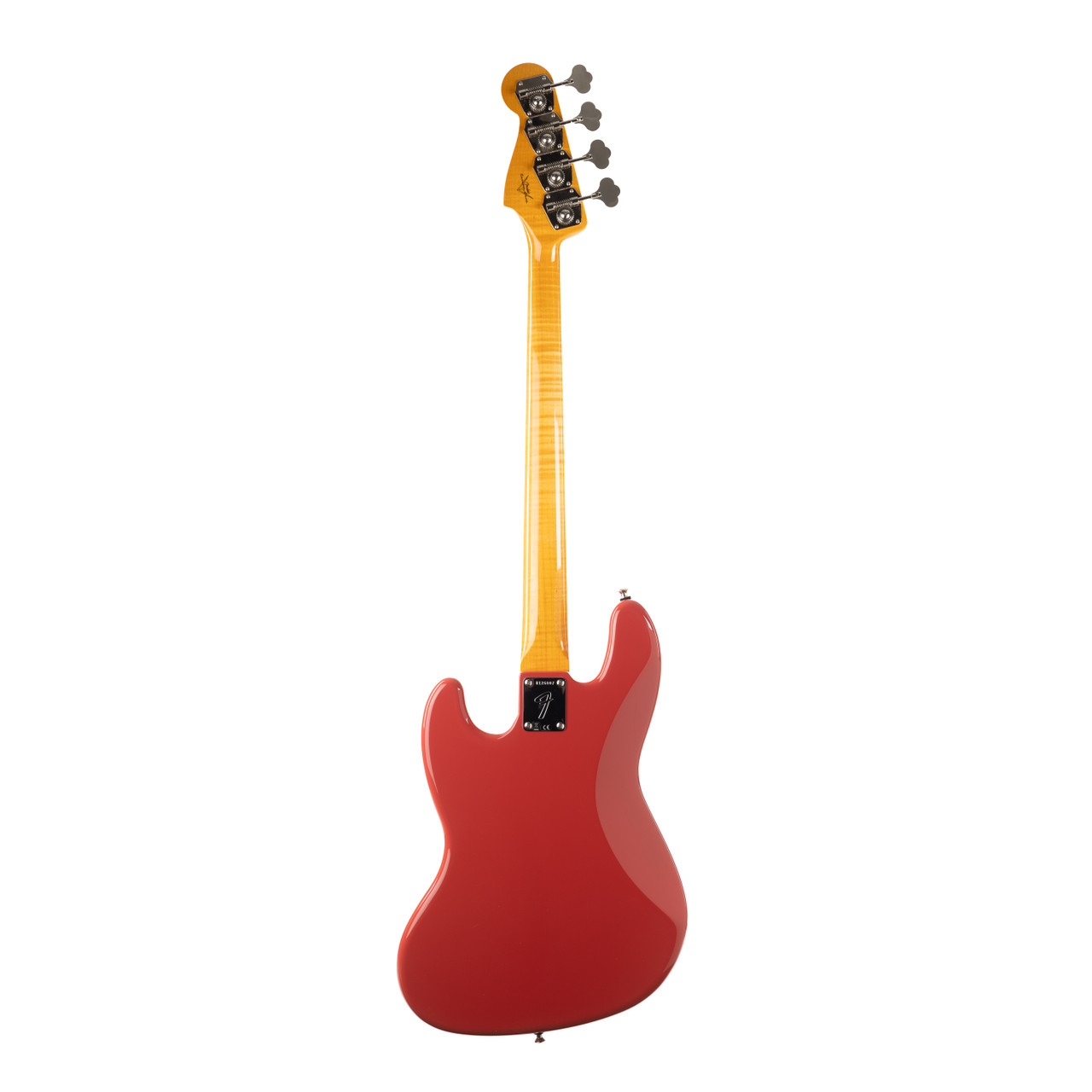 Used Fender Custom Shop 1964 Jazz Bass NOS Fiesta Red 2023 | Cream
