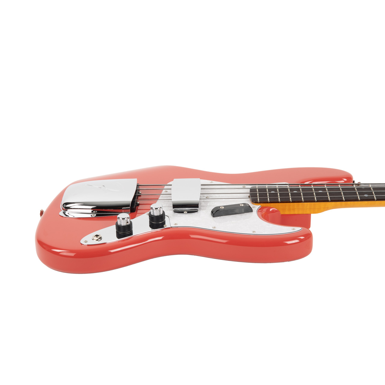 Used Fender Custom Shop 1964 Jazz Bass NOS Fiesta Red 2023 | Cream