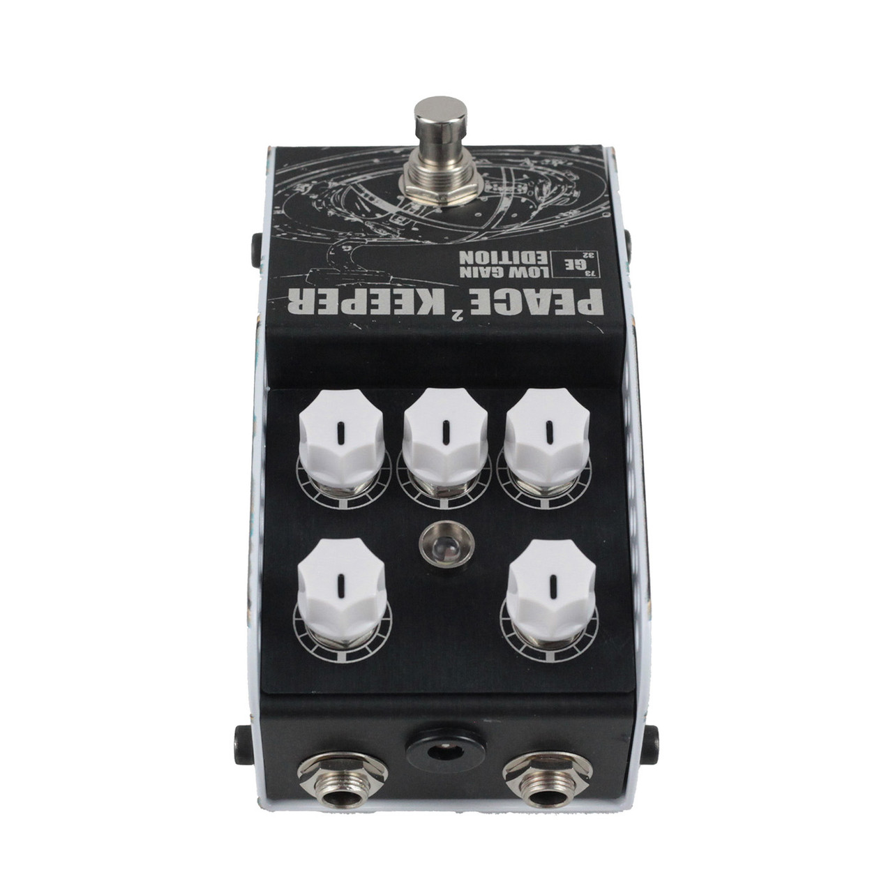 ThorpyFX Peace2keeper GE Low Gain Edition Overdrive Pedal | Cream