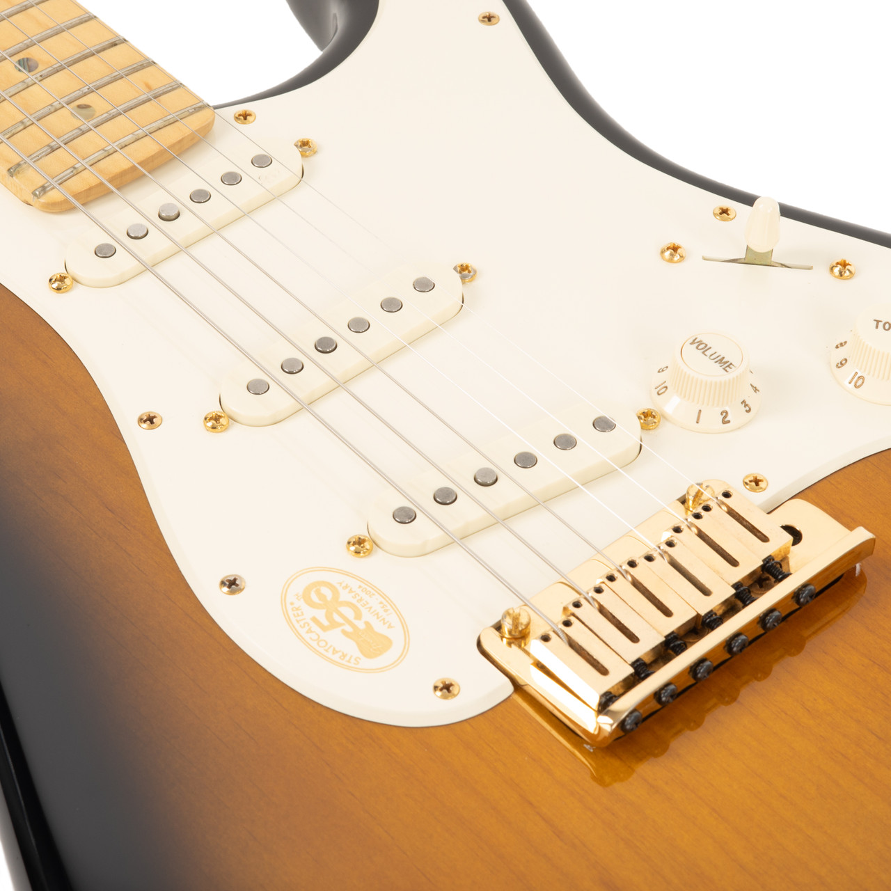 Used Fender 50th Anniversary American Deluxe Stratocaster Two-Tone