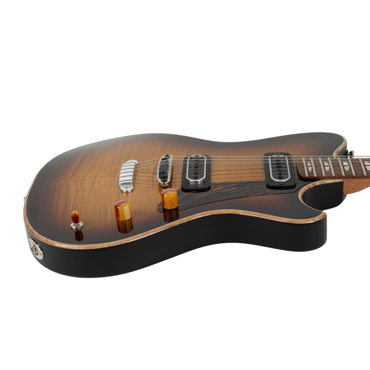 Powers Electric A-Type Select Flame Maple PF42 Hard Tail - Solana