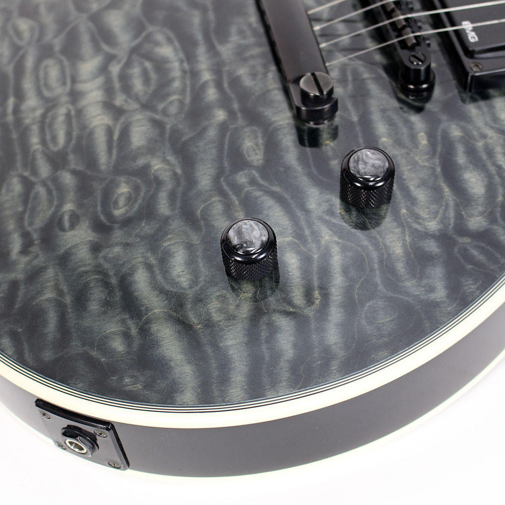 2008 Epiphone Les Paul Custom Prophecy Electric Guitar in Trans