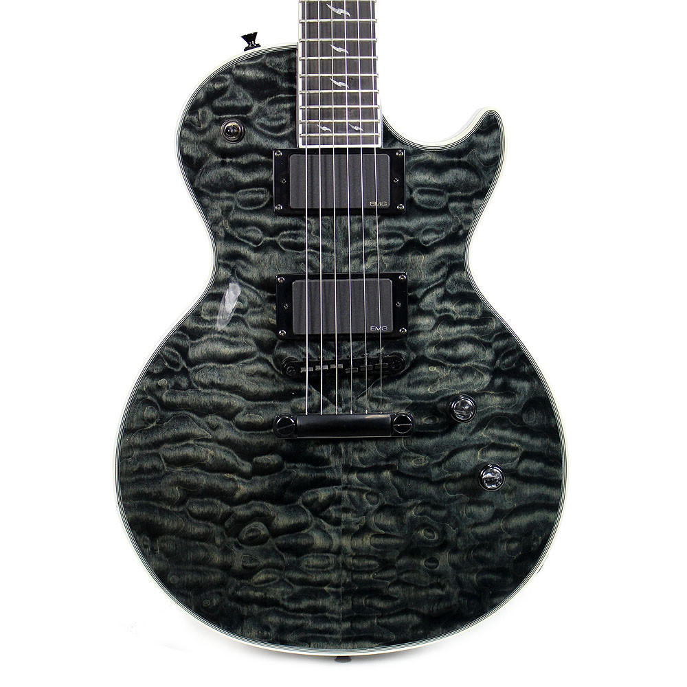 2008 Epiphone Les Paul Custom Prophecy Electric Guitar in Trans