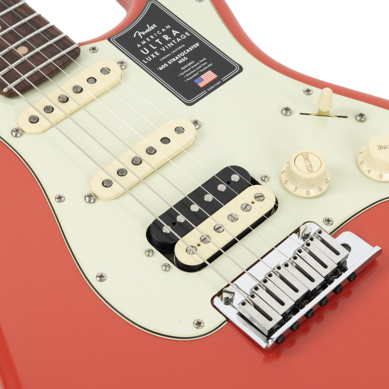 Fender American Ultra Luxe Vintage '60s Stratocaster HSS Rosewood