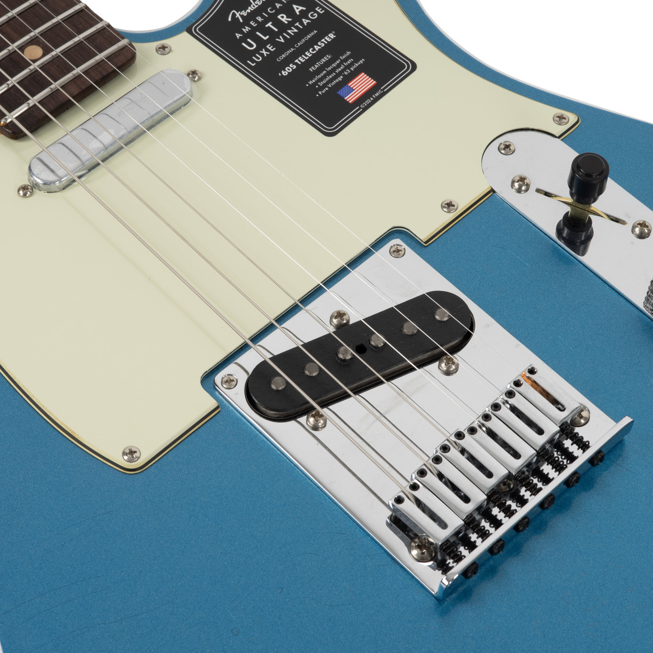 Fender American Ultra Luxe Vintage '60s Telecaster Custom - Lake