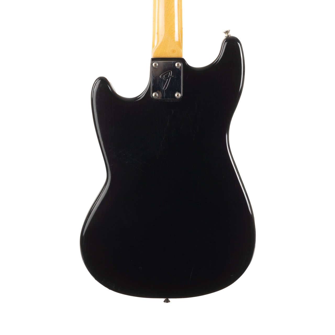 Vintage Fender Musicmaster Bass Black 1979 | Cream City Music