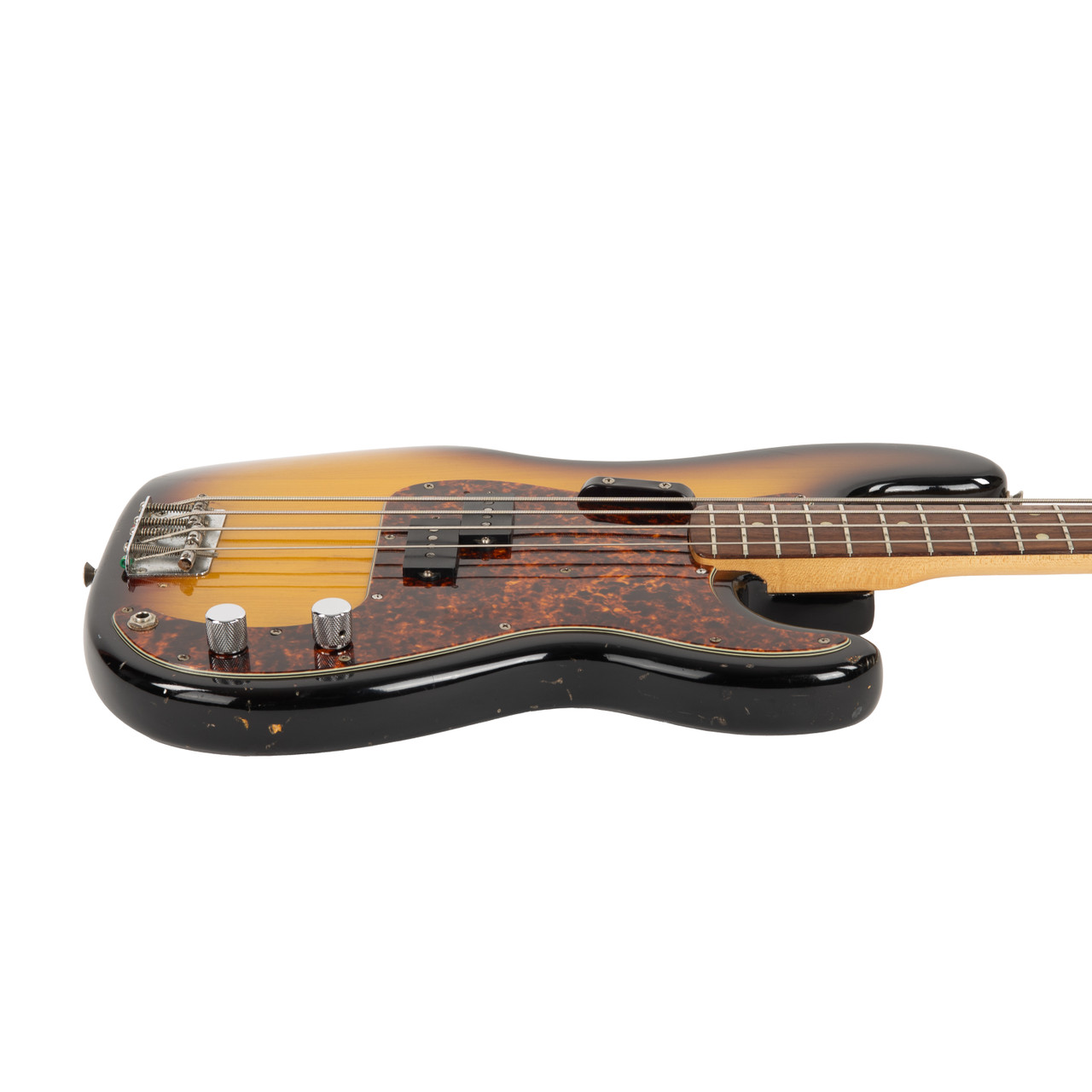 Vintage Fender Precision Bass Sunburst 1971 | Cream City Music