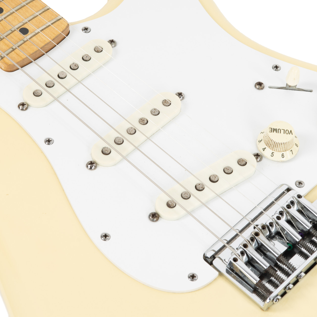 Vintage Fender Stratocaster Olympic White 1984 | Cream City Music