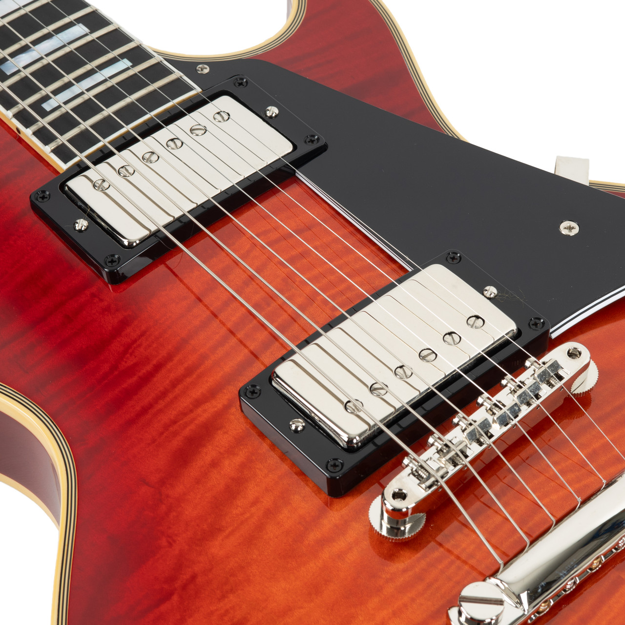 Gibson Custom 1968 Les Paul Custom Figured - Fire Mist Gloss
