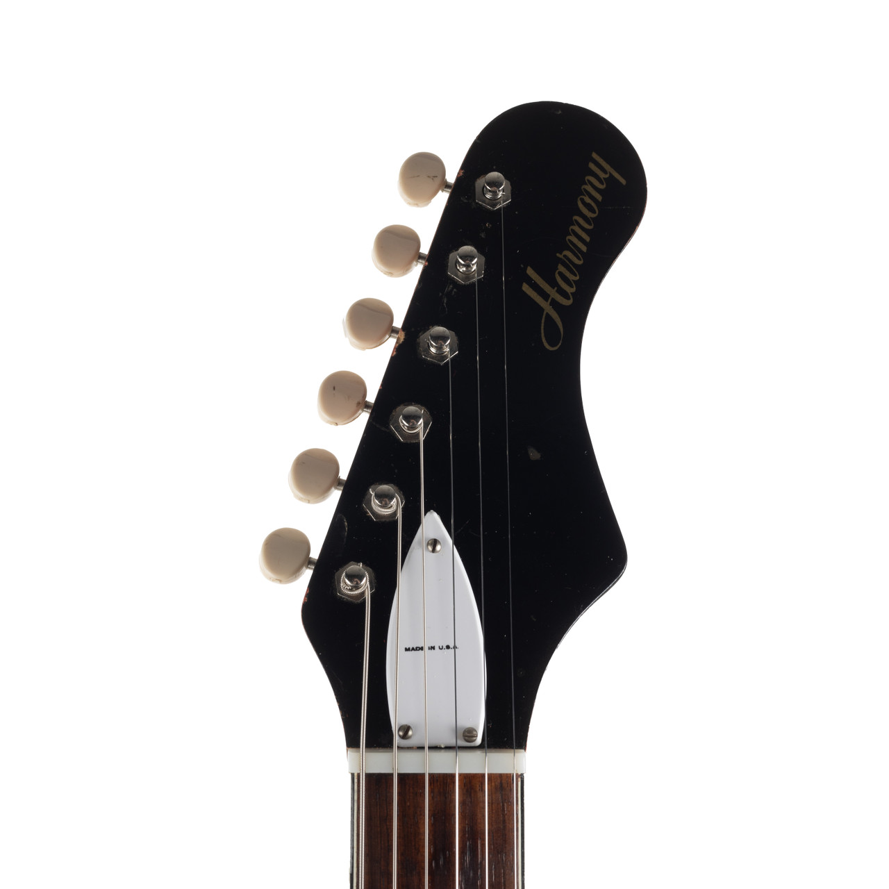 Vintage Harmony H19 Silhouette De Luxe Double Sunburst 1966