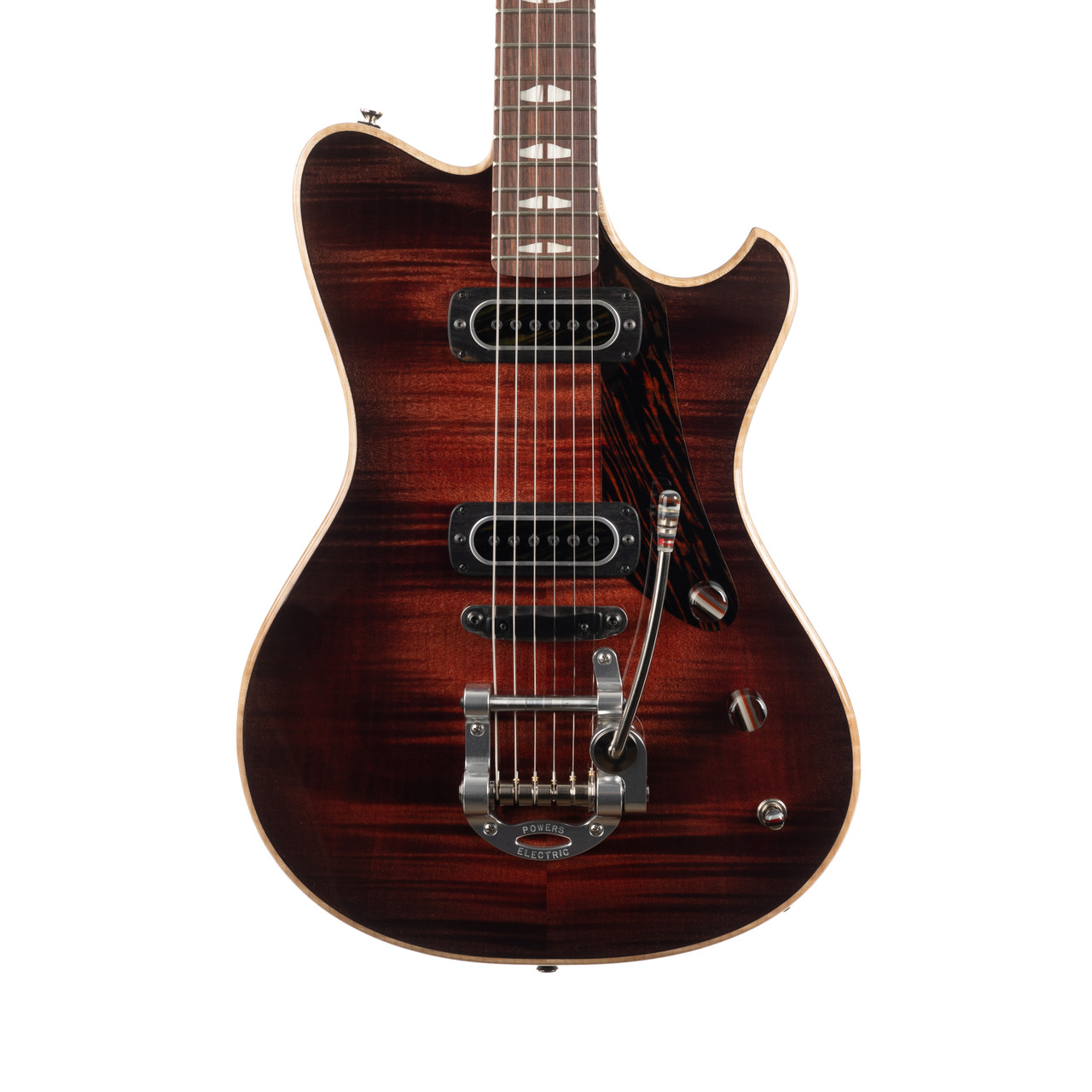 Powers Electric A-Type Select Maple PF42 Camtail B176 - Cabernet
