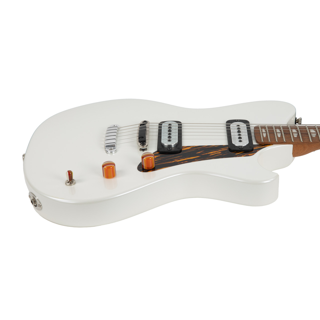 Powers Electric A-Type Standard FF42 Hard Tail B174 - Pearl White
