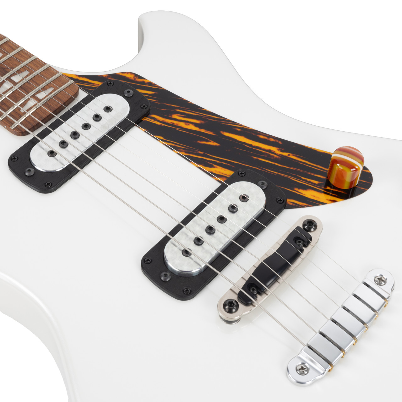 Powers Electric A-Type Standard FF42 Hard Tail B174 - Pearl White